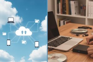 Diferença entre nuvem e HD externo