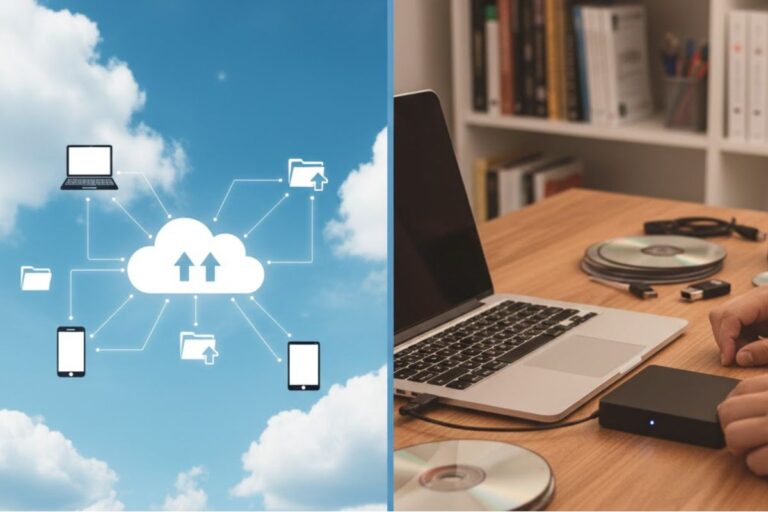 Diferença entre nuvem e HD externo