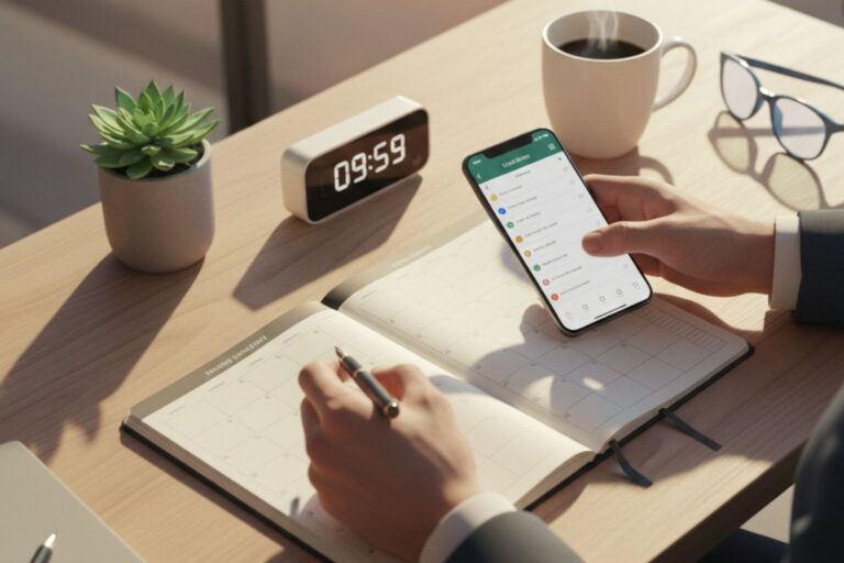 Como planejar o dia em 10 minutos