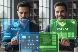 Gemini vs Copilot: qual assistente de IA aumenta a produtividade no trabalho